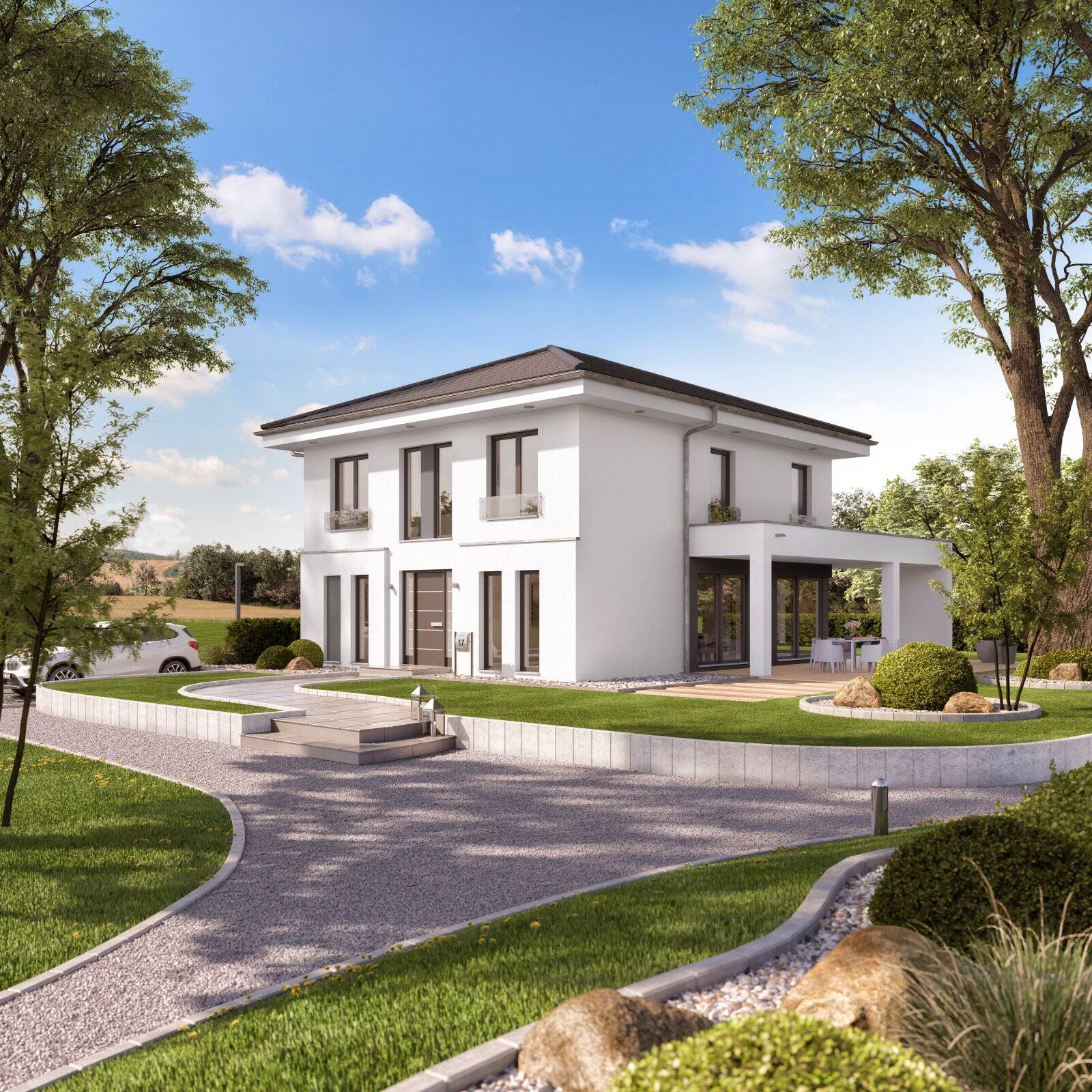 Stadtvilla mit Esprit: Modernes Wohnen mit dem gewissen Flair., 3055 Cottbus (Sielow)