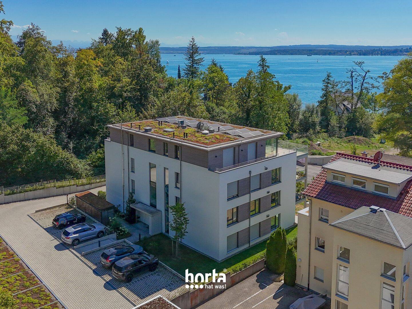 Seesicht & bezusfrei! Exklusive, neuwertige 3-Zimmer-Wohnung + Stellplatz in Meersburg, 88709 Meersburg