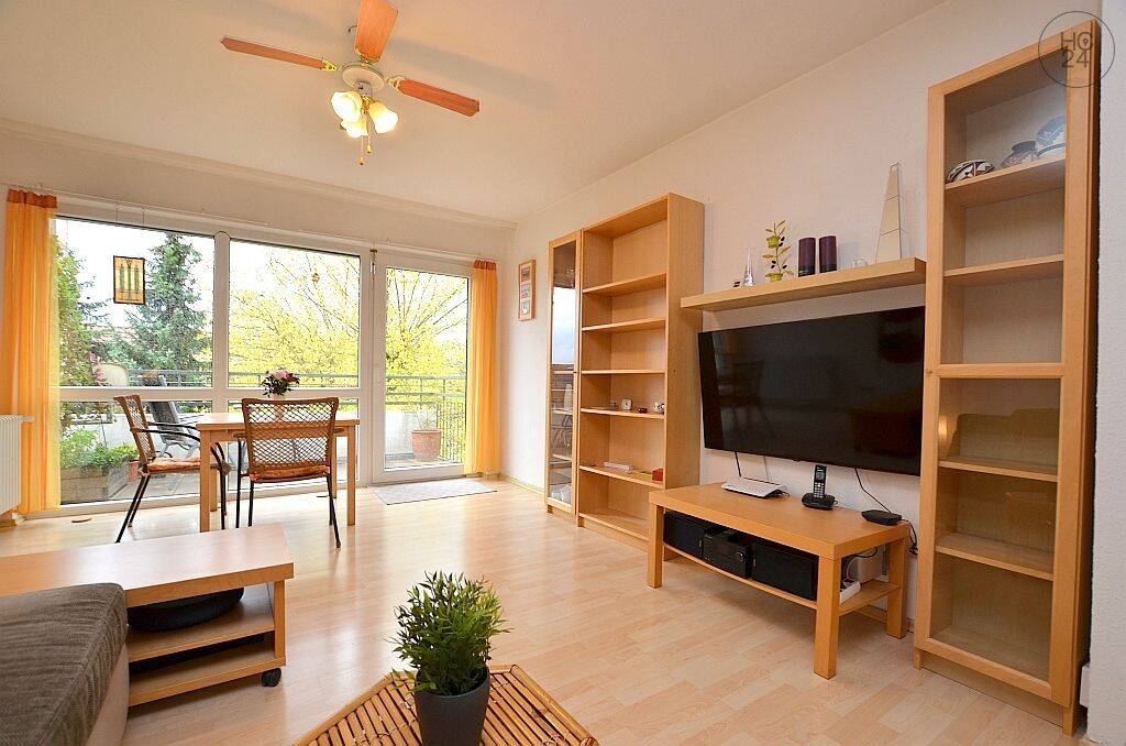 Freundlich möblierte 2-Zimmerwohnung in Würzburg/Gerbrunn mit Balkon, 97218 Gerbrunn