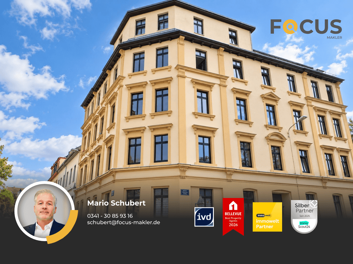 Lindenau – sanierte 2-Raum-Wohnung unweit des Lindenauer Marktes, 4177 Leipzig (Altlindenau Lindenau)