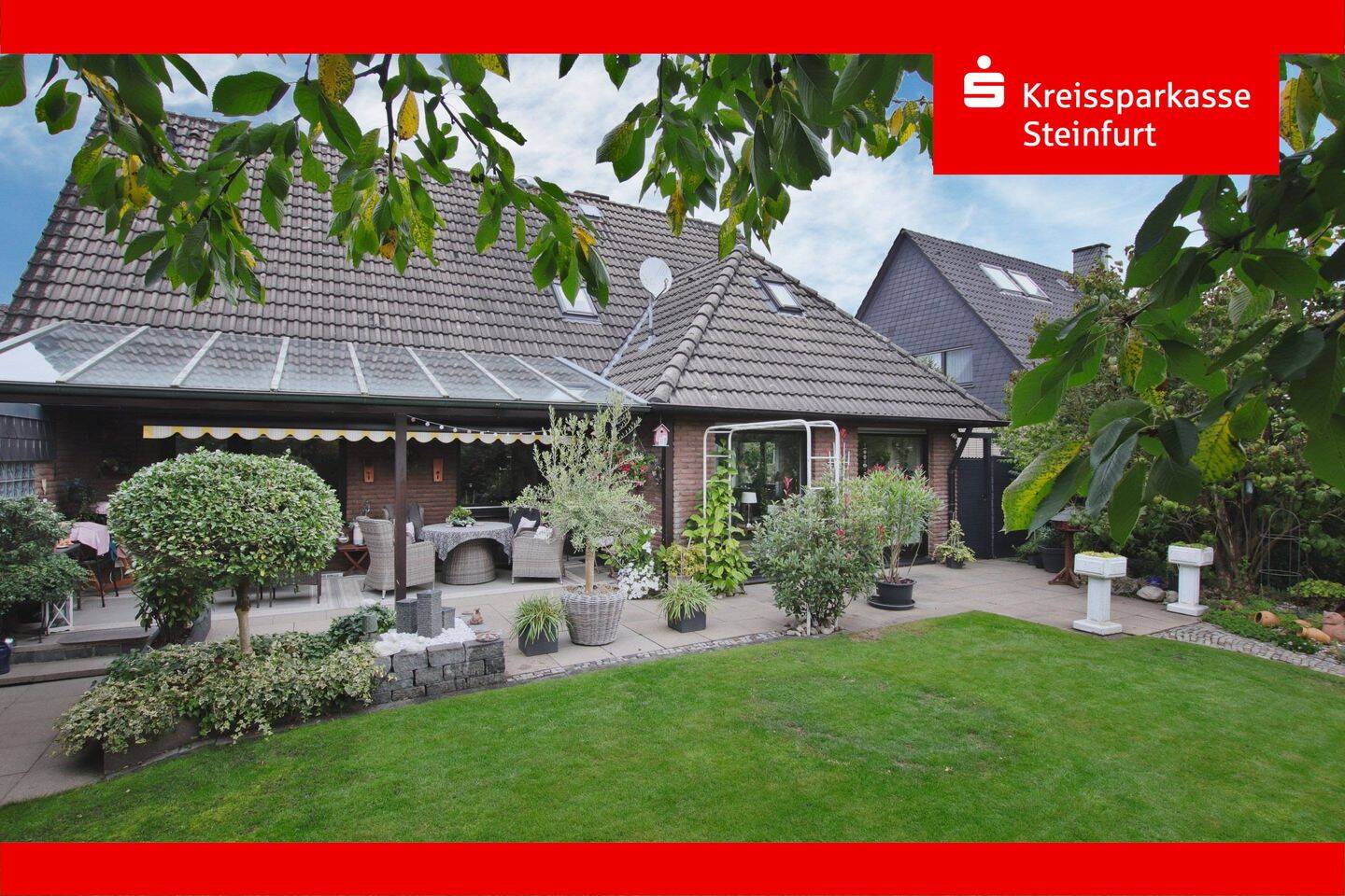 Großzügiges Wohnen, gemütliche Atmosphäre und ein liebevoll angelegter Garten!, 48565 Steinfurt