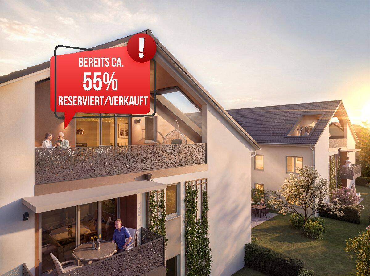Helles Wohnambiente trifft auf höchsten Komfort – Dachgeschosswohnung mit großzügiger Dachterrasse, 86836 Untermeitingen