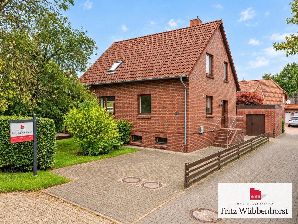 Gepflegtes Einfamilienhaus mit sonnigem Garten und überdachter Terrasse
in ruhiger Wohnlage, 26133 Oldenburg (Oldb) (Kreyenbrück)