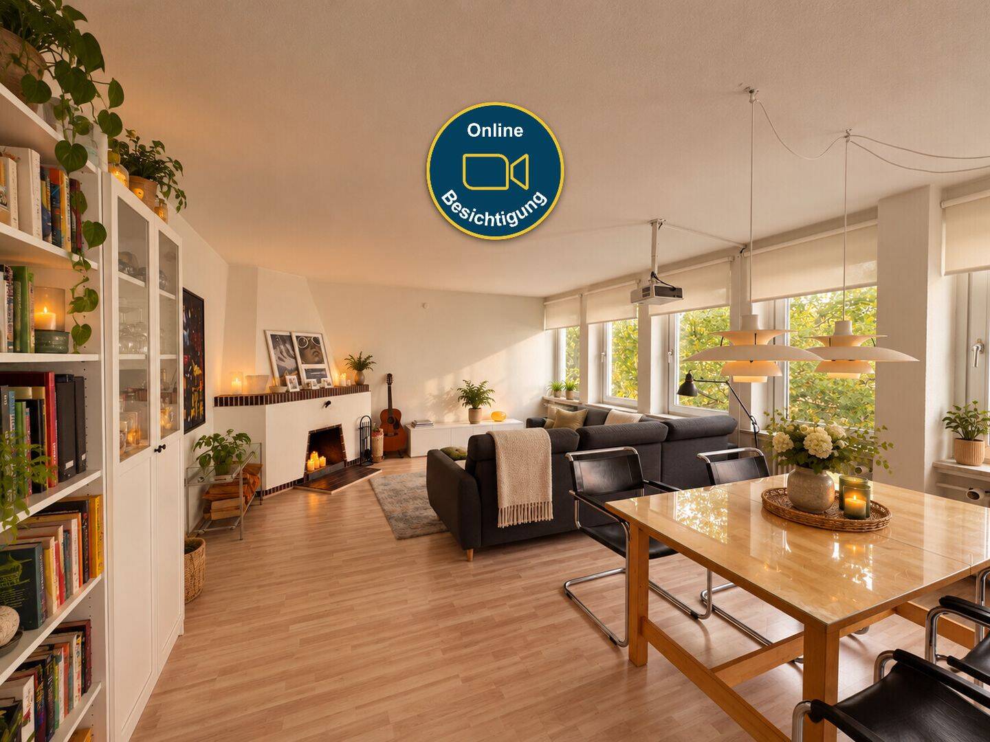 Wohnen am Puls der Stadt – mitten auf der Lister Meile! Mit Kamin & Balkon !, 30161 Hannover