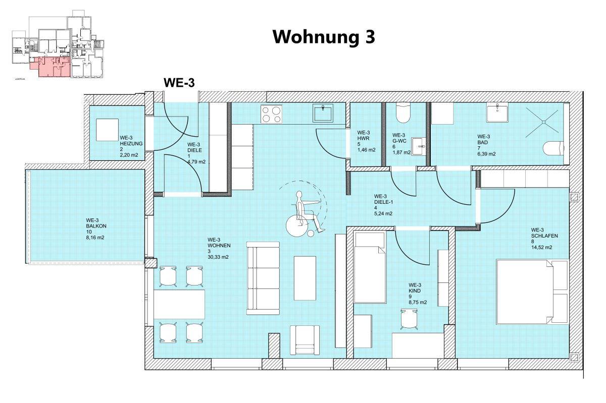 Sanierte Eigentumswohnungen mit moderner Heiztechnik KFW Darlehen +Tilgungszuschuss 24.000 EUR, 54338 Schweich