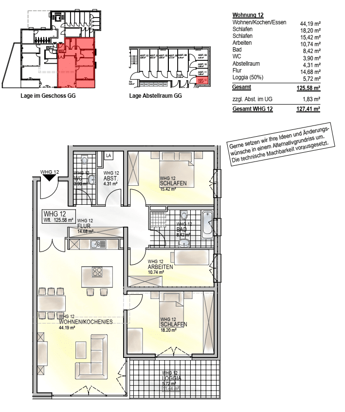 Moderne Wohnung im KFW Energiesparhaus in sehr ruhiger Lage im Grünen, 56076 Koblenz (Ehrenbreitstein Horchheim Horchheimer Höhe Pfaffendorf Pfaffendorfer Höhe)