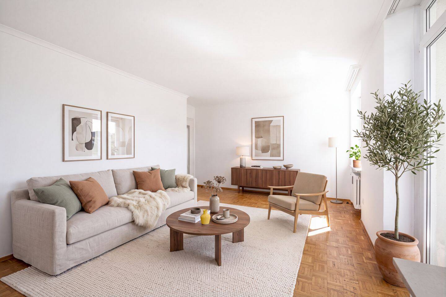 3-Zimmer-Wohnung in Laim mit zwei Balkonen und Blick ins Grüne, bezugsfrei, 80687 München (Laim Pasing-Obermenzing)