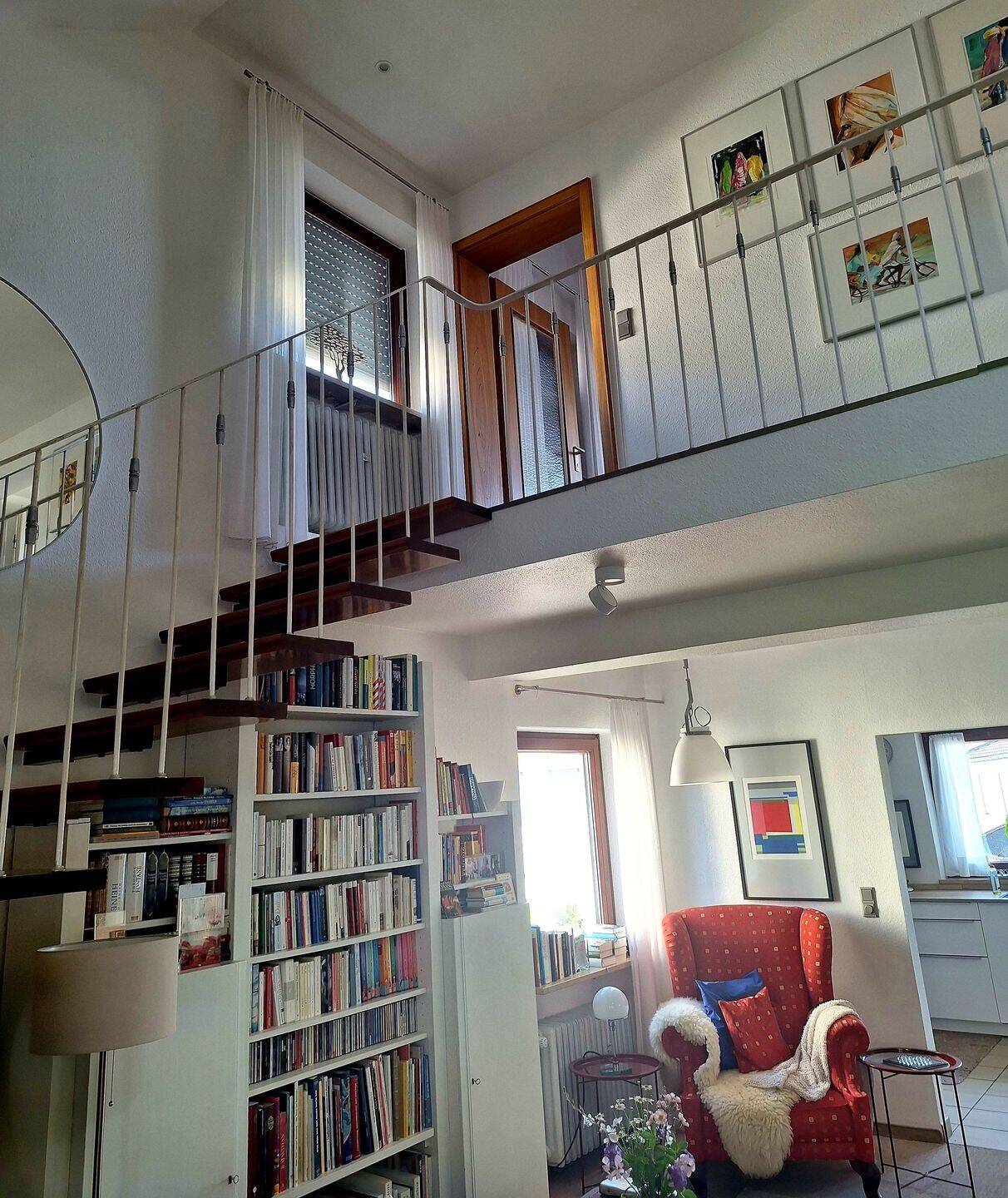 Wunderschöne Maisonette-Wohnung in Schwabach-Limbach zu vermieten – neues Bad**Garage**Südbalkon, 91126 Schwabach