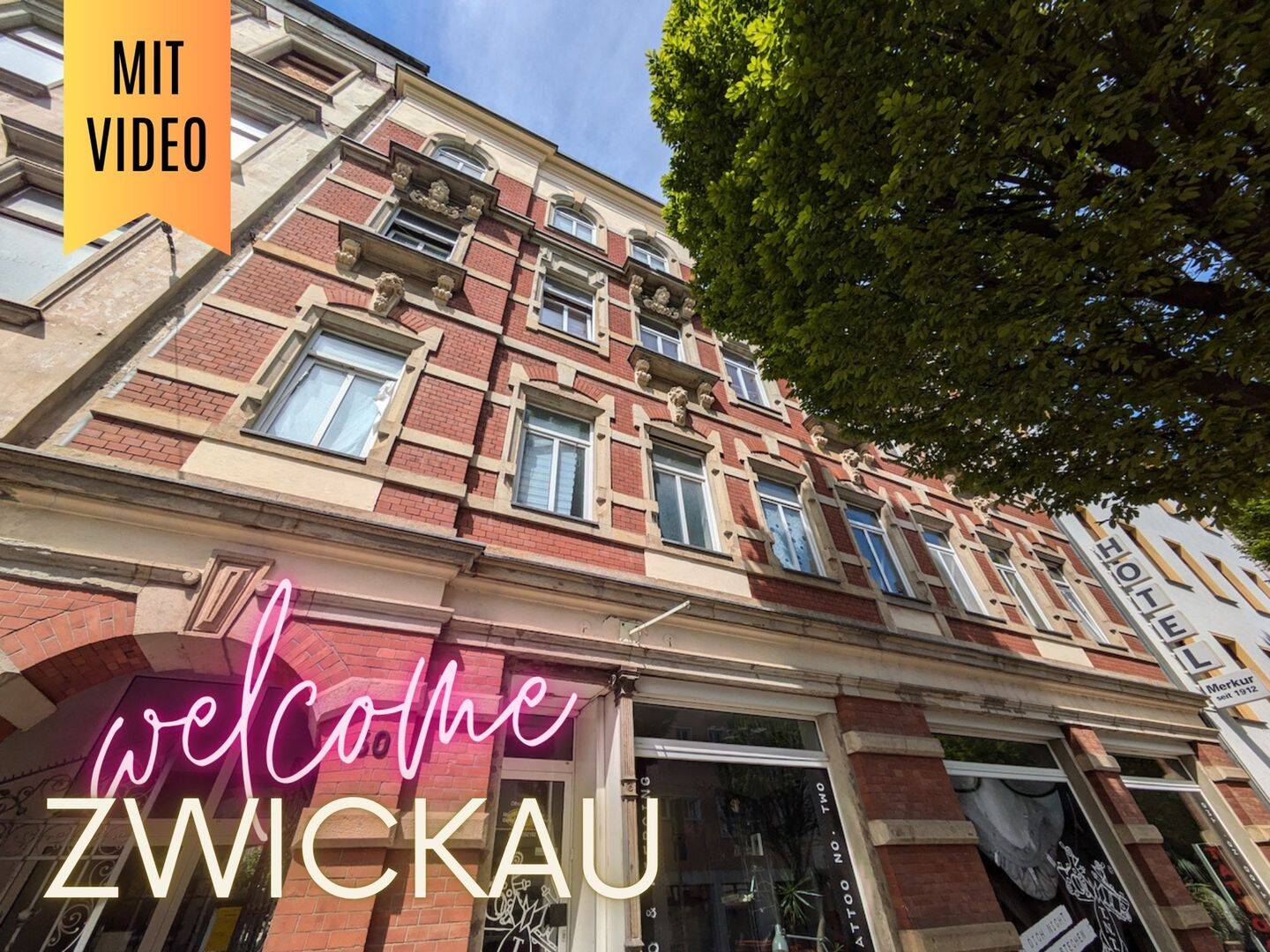 ++ schöne 3-Raum Wohnung mit Einbauküche, Balkon & Aufzug – nahe dem Hauptbahnhof ++, 8056 Zwickau