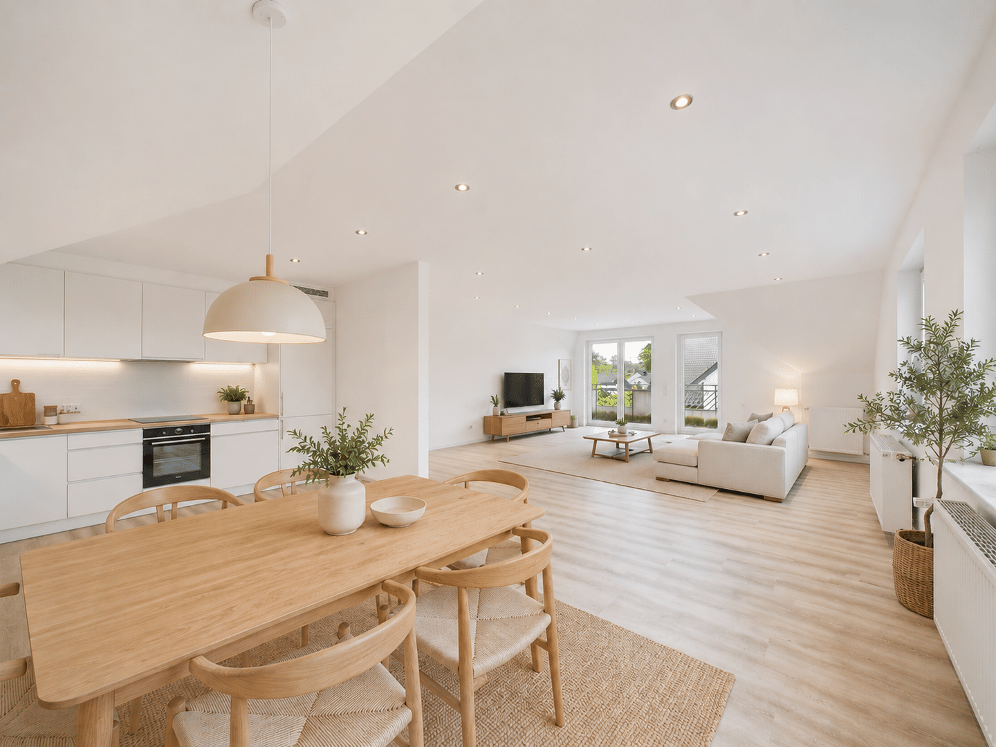 Wohnqualität auf Neubau-Niveau – vollständig sanierte Wohnung mit separatem Eingang und Süd-Balkon, 33378 Rheda-Wiedenbrück