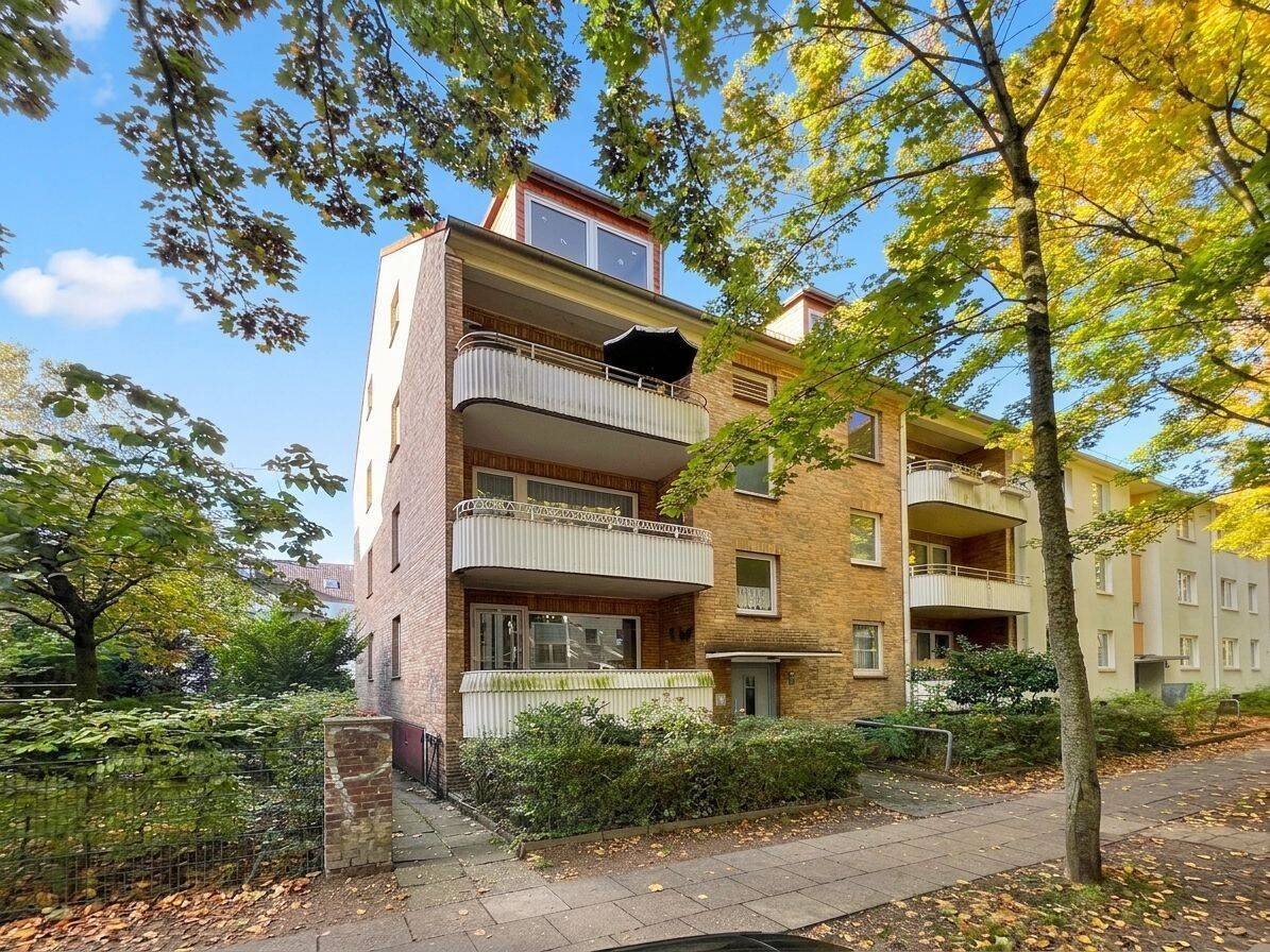 Hamm | Ruhige, renovierungsbedürftige Hochparterre-ETW mit eigenem Südwest-Garten, 20537 Hamburg (Mitte Borgfelde Hamm Hammerbrook)