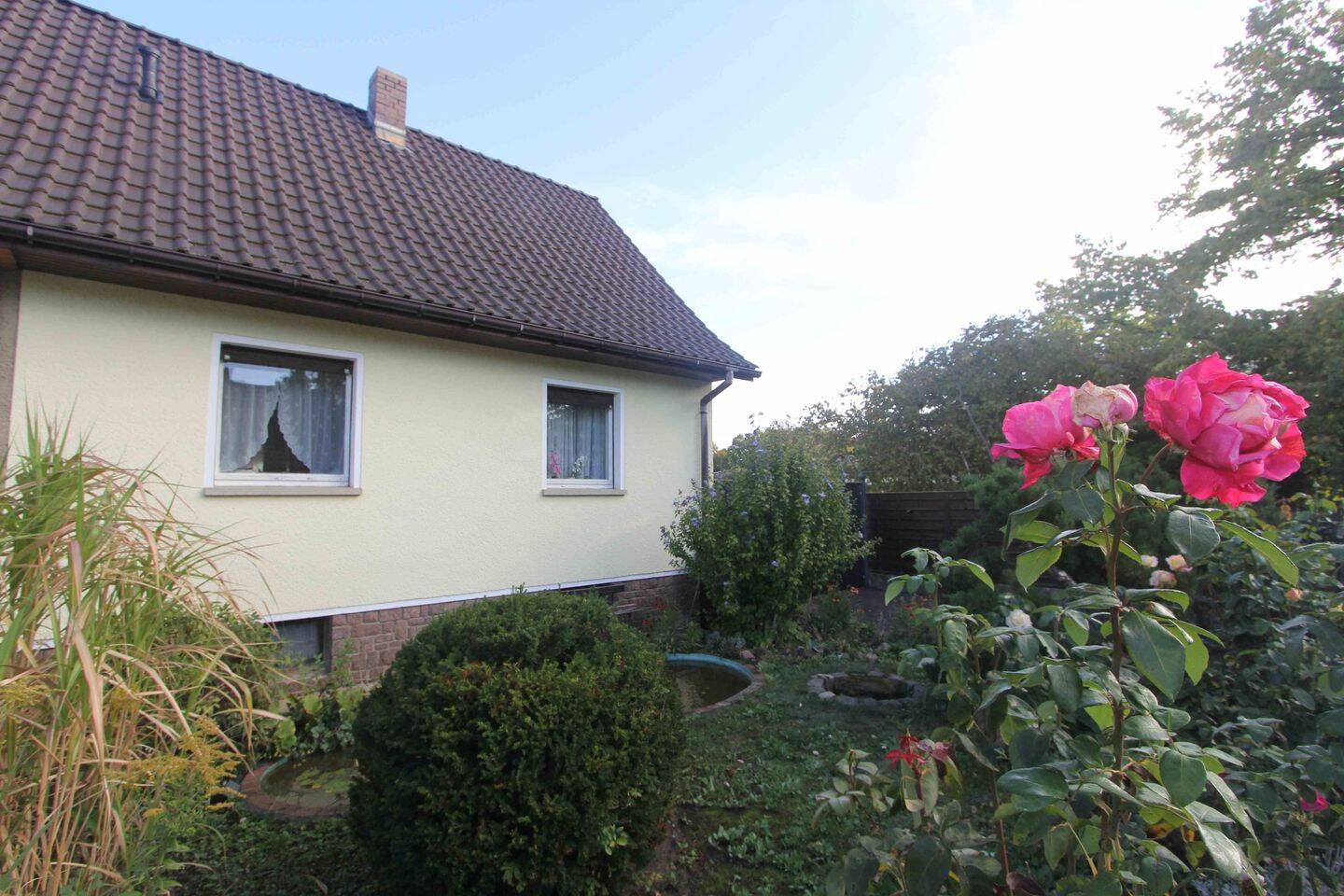 Einfamilienhaus mit separatem Anbau, großem Grundstück & idyllischem Garten im Rosengarten von Halle, 6130 Halle (Saale) (Ammendorf-Beesen Damaschkestraße Dieselstraße Südstadt)
