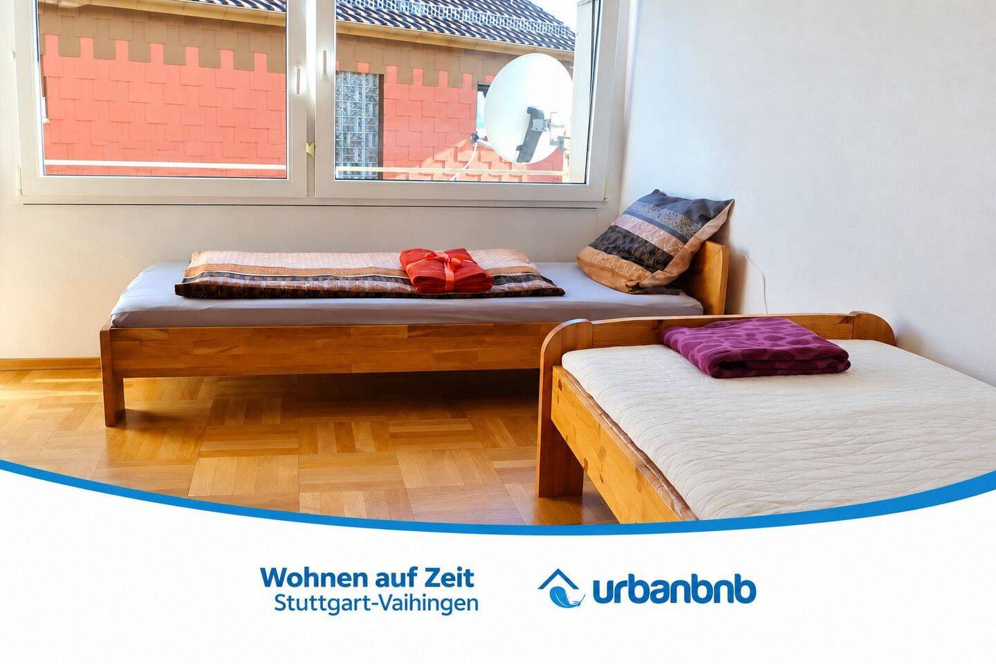 Apartment mit Balkon in Stuttgart-Vaihingen für Wohnen auf Zeit, 70563 Stuttgart (Vaihingen)