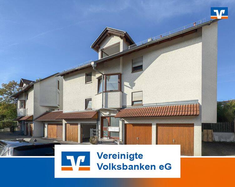 Gepflegte, vermietete 3-Zimmer-Eigentumswohnung in Schafhausen, 71263 Weil der Stadt