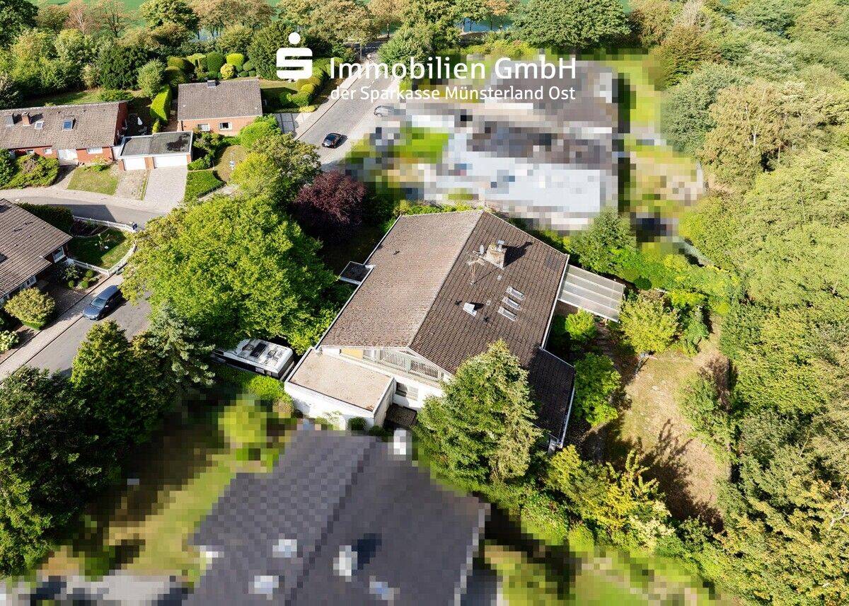 Ein Zuhause mit außergewöhnlichem Potenzial in Hiltrup – Großzügiges Einfamilienhaus in idyllischer Sackgassenlage am Kanal! (Erbbaurecht), 48165 Münster (Amelsbüren Angelmodde Berg Fidel Hiltrup)