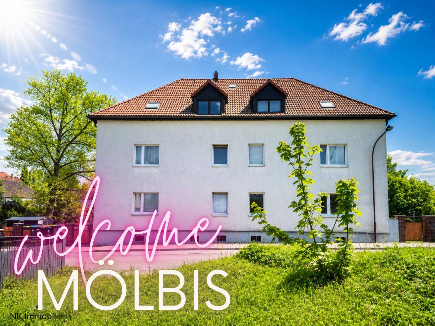 ++ moderne 3-Raum Wohnung bei Leipzig – mit Tageslichtbad & Stellplatz – beschaulich gelegen ++, 4571 Rötha