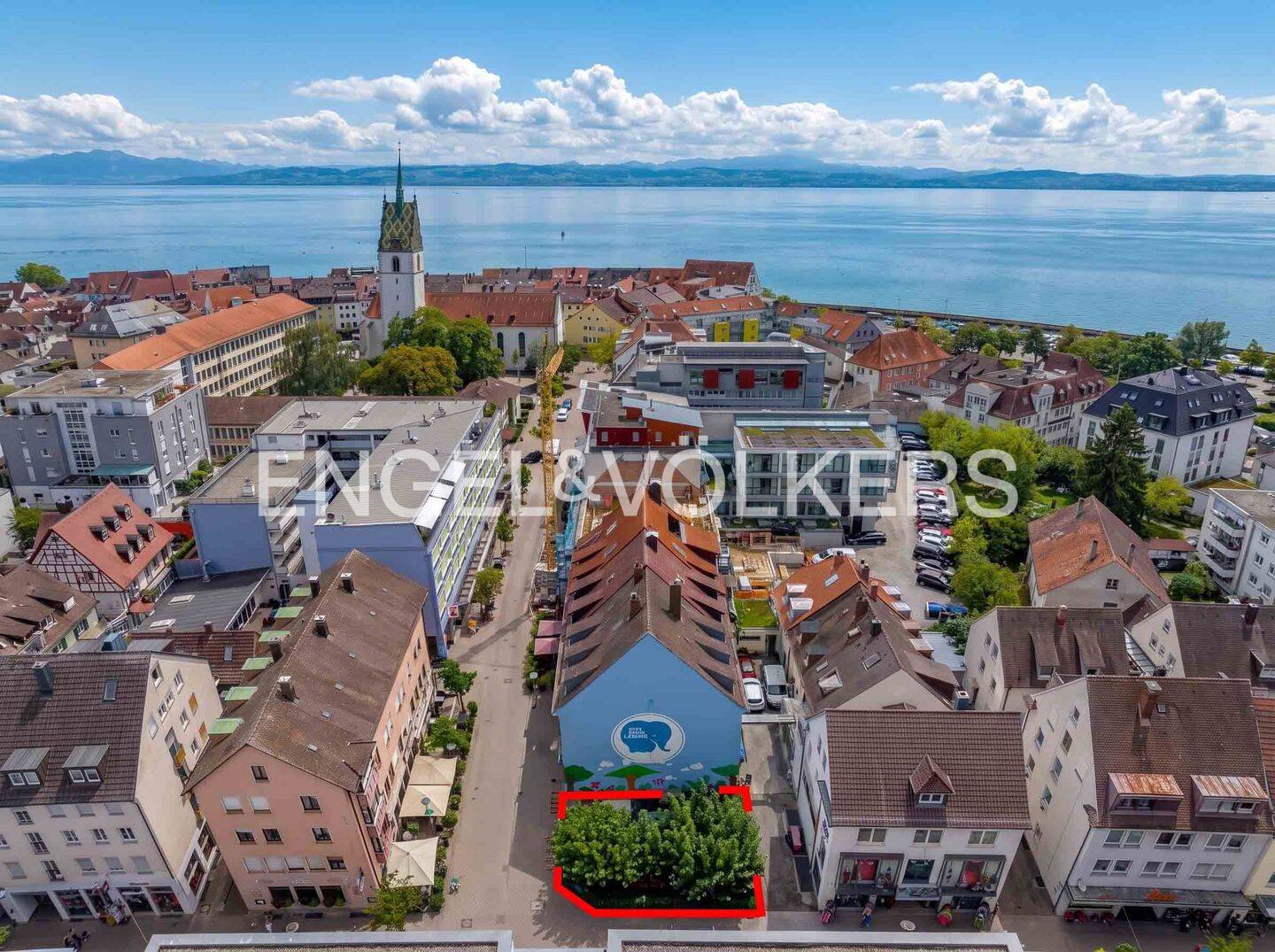 Baugrundstück für ein Mehrfamilienhaus in Zentrumslage und Seenähe, 88045 Friedrichshafen
