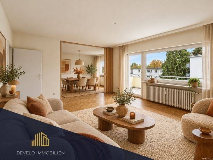 Viel Platz für Wohnträume – großzügige 4-Zimmer-Wohnung mit Balkon in begehrter Lage von Bad Homburg, 61350 Bad Homburg v.d. Höhe
