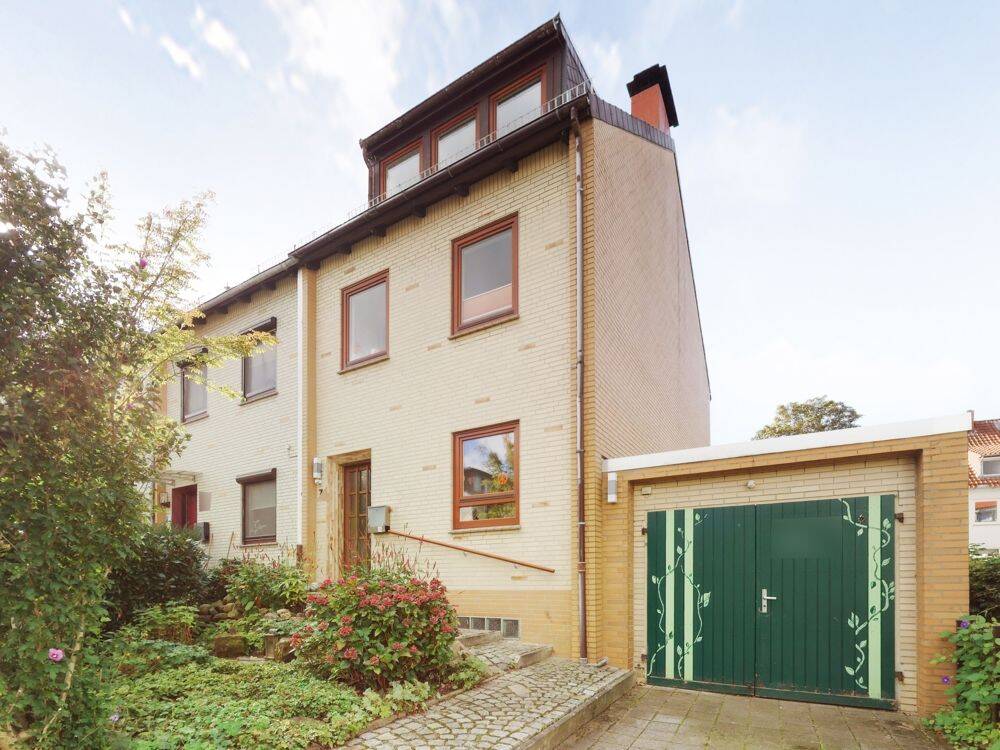 Erbpacht! Tolles Reihenendhaus zum Einziehen und Wohlfühlen in Bremen-Kattenesch!, 28277 Bremen (Kattenesch Kattenturm)