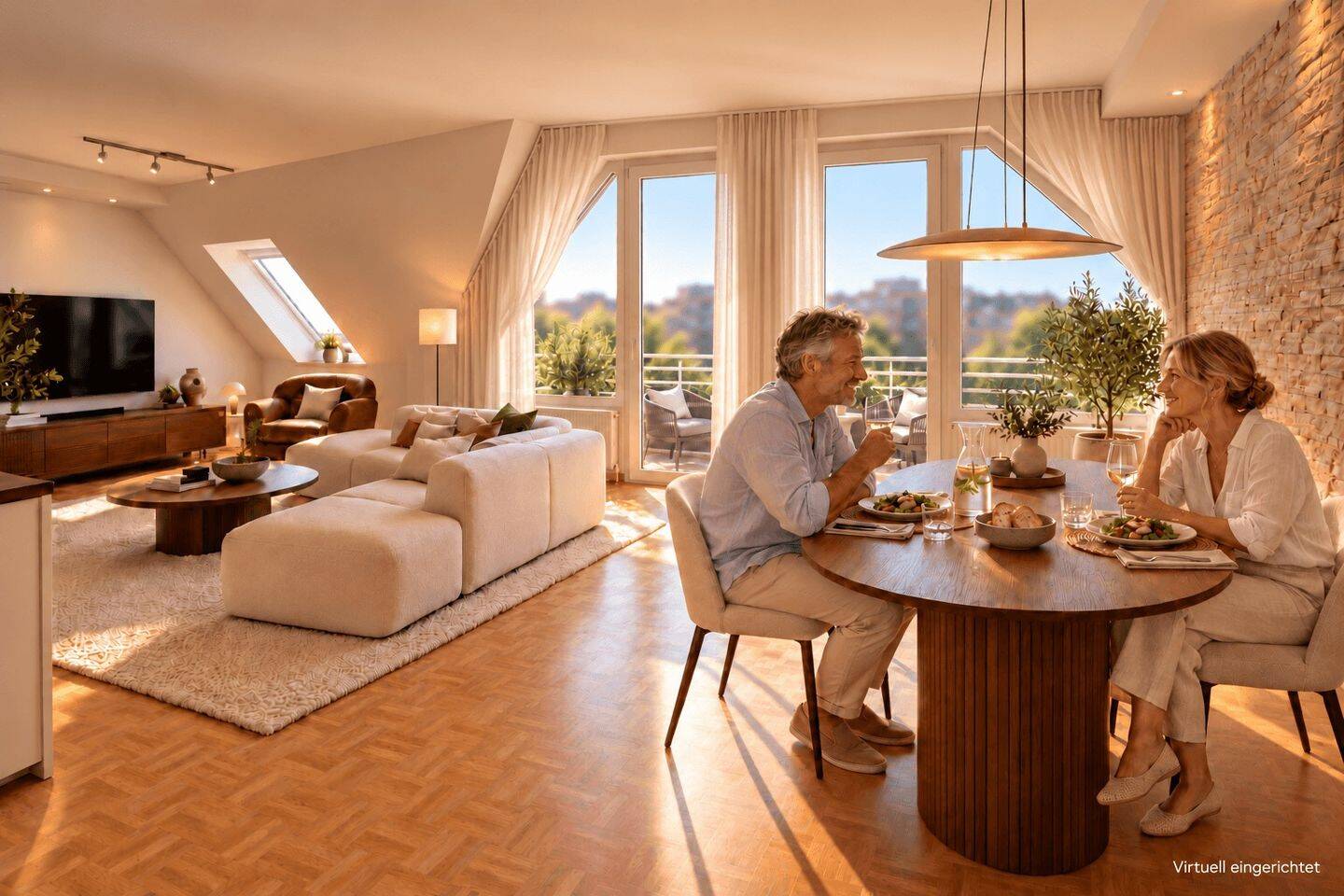3-Zimmer Penthouse in Aaseenähe, 48151 Münster (Aaseestadt Centrum Geist)