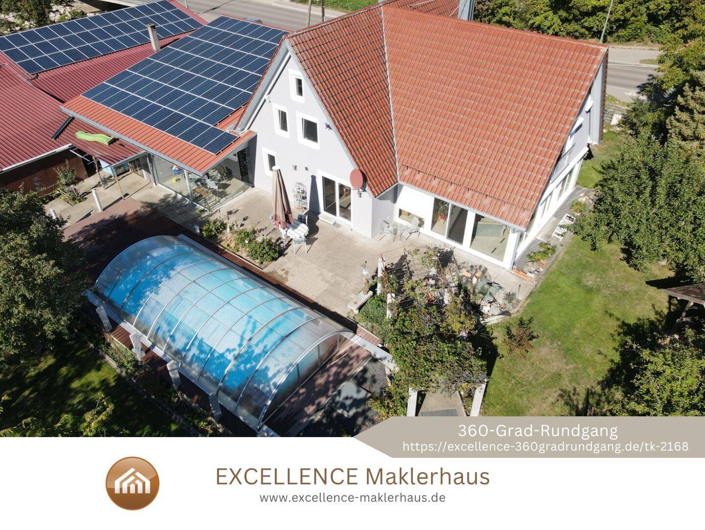 FAMILIENPARADIES mit Pool, Pavillon und 1.678 m² Grundstück, 89312 Günzburg