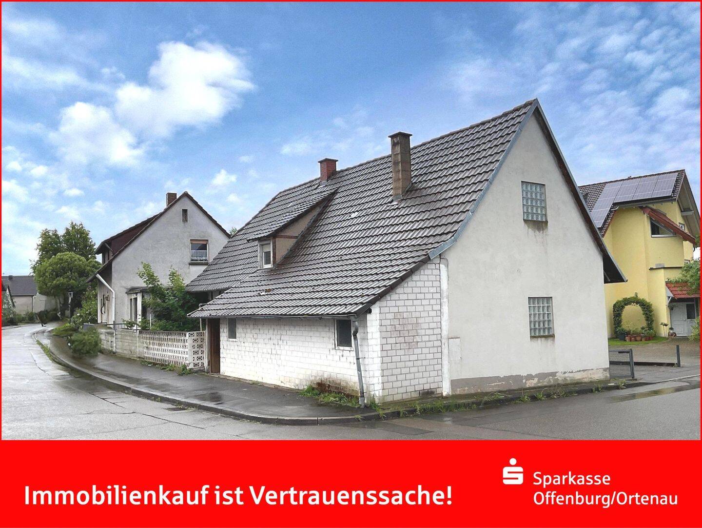 Kappel am Rhein – Sonniges Eckgrundstück mit Abrisshaus sucht Bauherrn!, 77966 Kappel-Grafenhausen