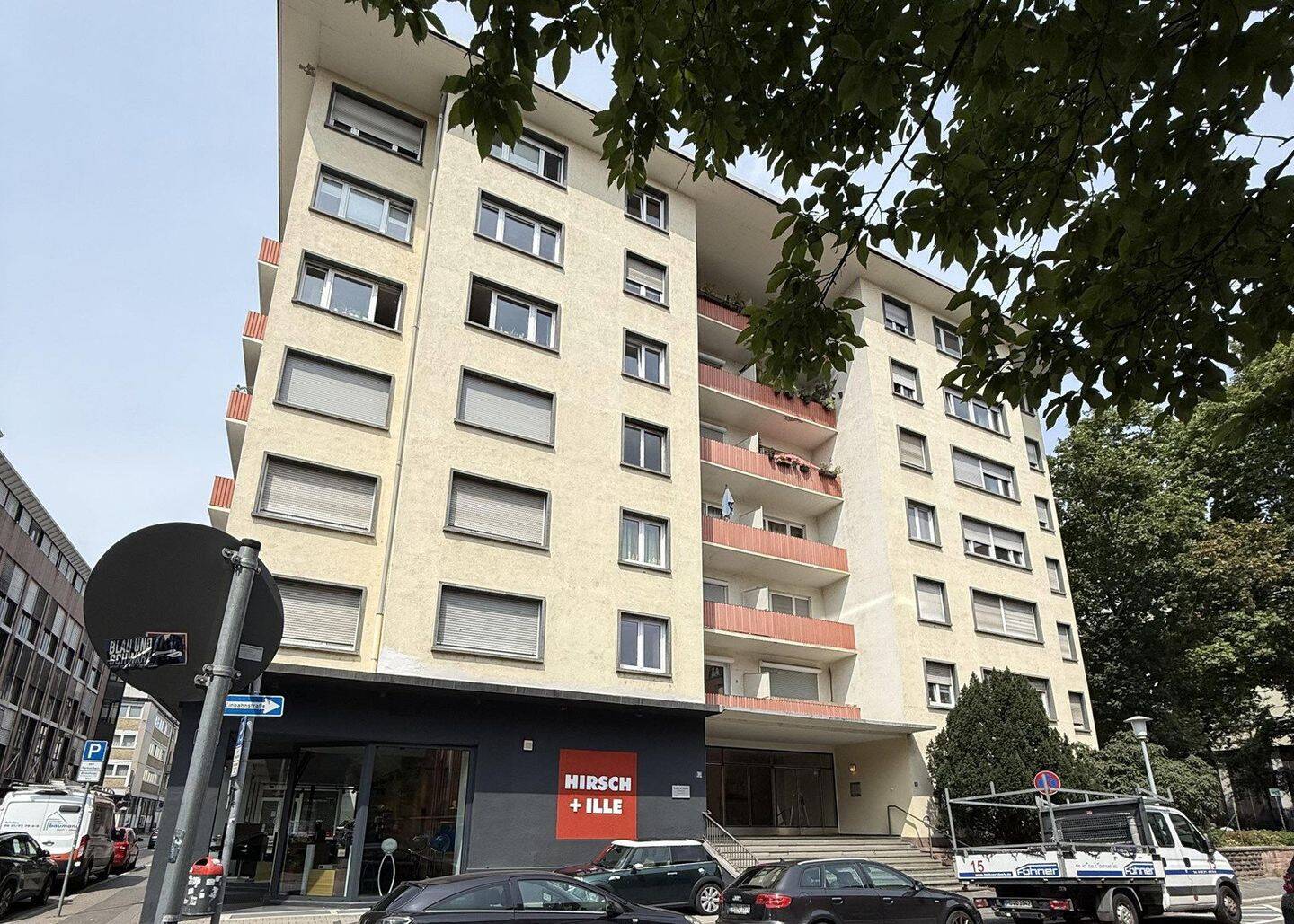 Geräumige Einzimmerwohnung mit Balkon zentral in Mannheim, 68161 Mannheim (Innenstadt Oststadt Quadrate Schwetzingerstadt)