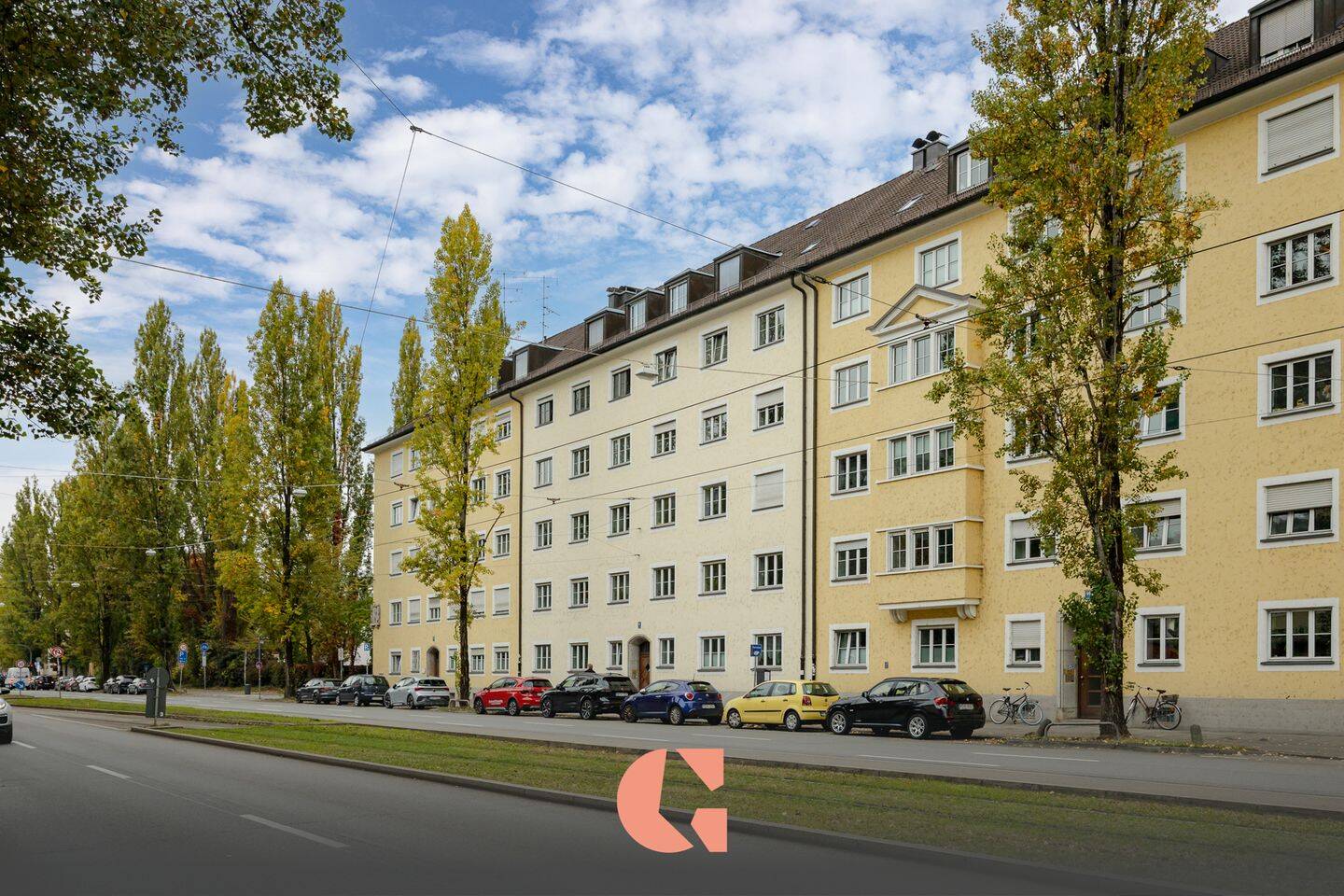 Erstbezug nach Sanierung – Stilvolle 4-Zimmer-Wohnung mit West-Loggia in Schwabing, 80802 München (Maxvorstadt Schwabing-Freimann)