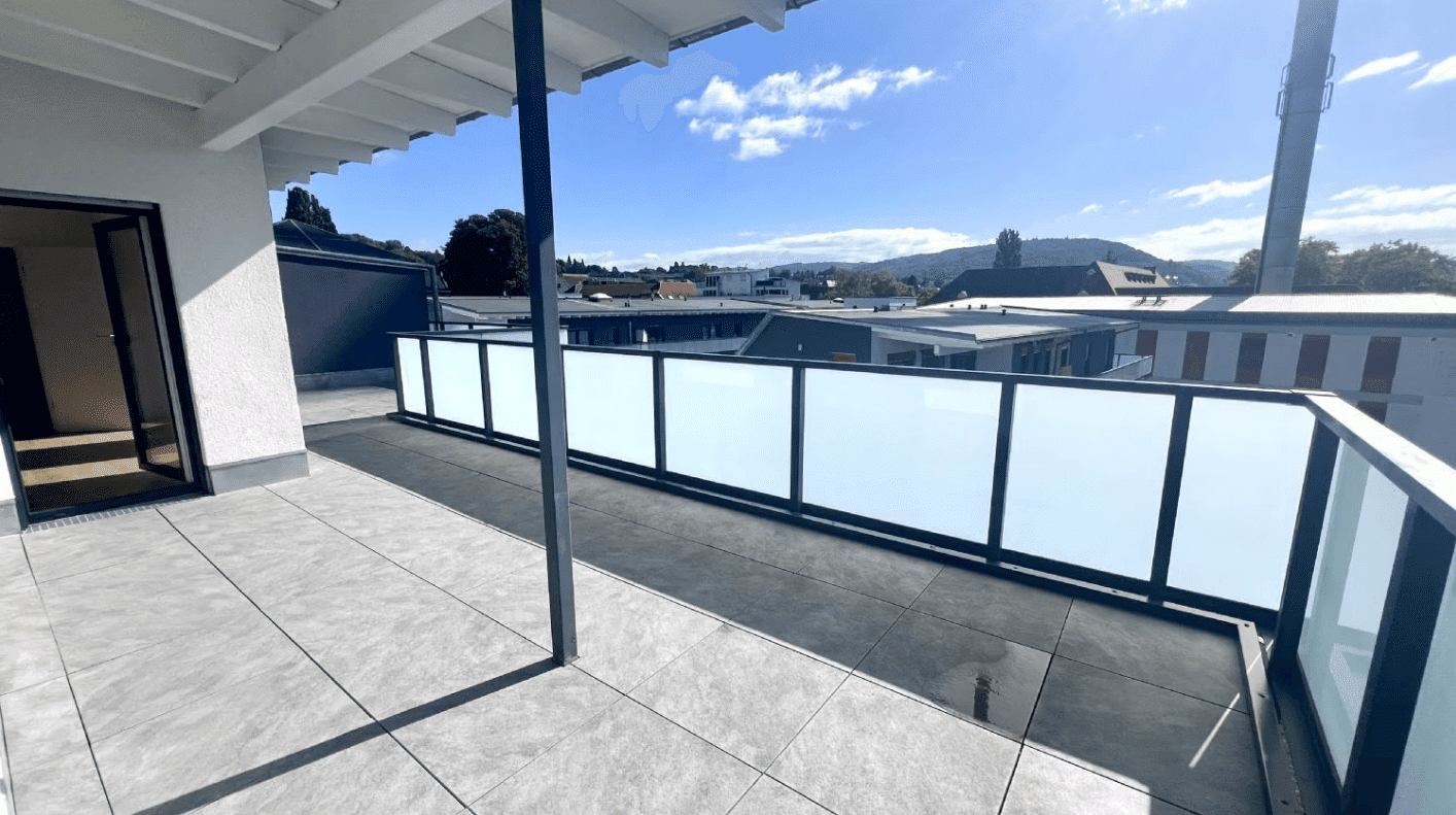 Über den Dächern der Stadt – Moderne 2 Zimmer NB Wohnung mit EBK, Dachterrasse und TG, 77933 Lahr/Schwarzwald