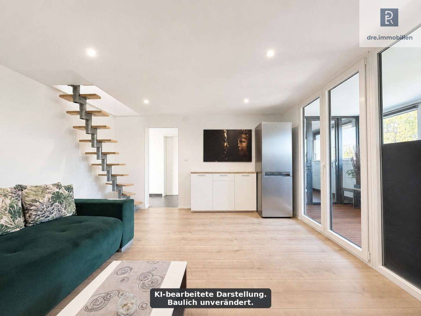 Sofort einziehen & wohlfühlen – Kernsanierte 3-Zi-DG-WHG mit 75 m² Wfl, Dachstudio & Garage, 51147 Köln (Porz)
