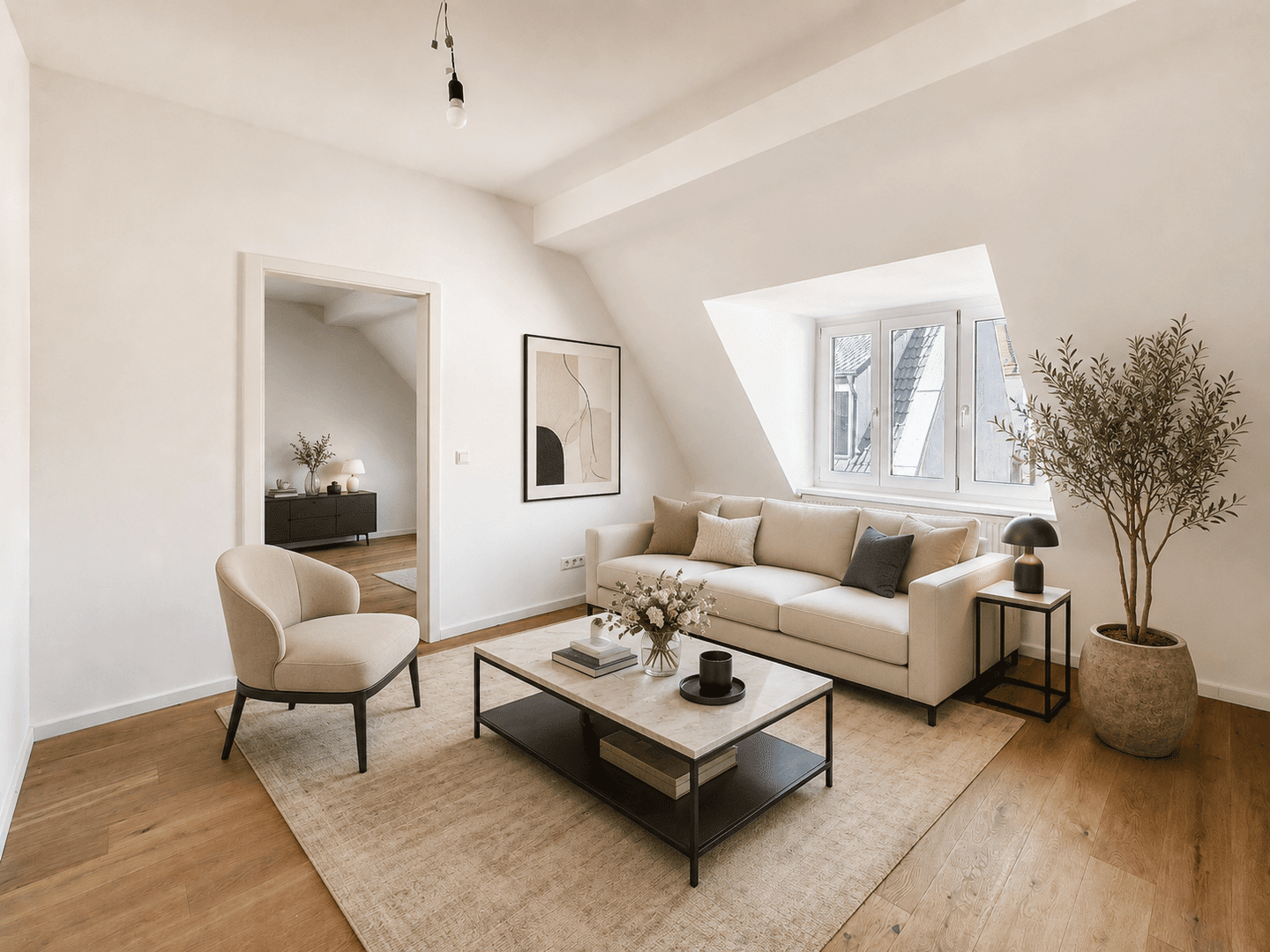 Wohnen mit besonderem Charme – sanierte 2-Zimmer-Wohnung mit Einbauküche, 90443 Nürnberg