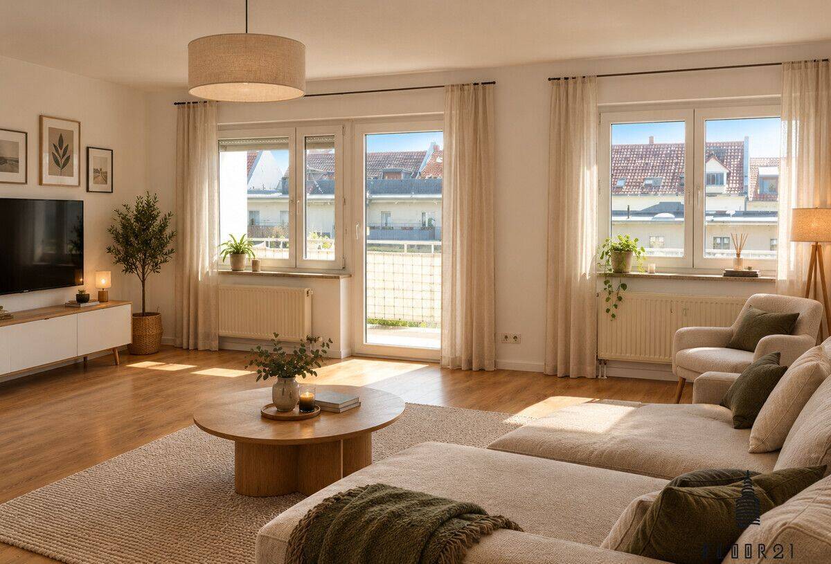 4-Zimmer-Wohnung mit Balkon, Aufzug & Tiefgaragenstellplatz, 4159 Leipzig (Lützschena-Stahmeln Möckern Wahren)