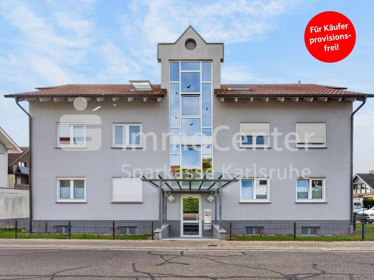 Charmante Erdgeschosswohnung mit großem Eckbalkon und perfekter Infrastruktur, 76316 Malsch