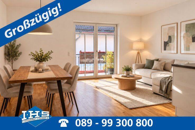 Moderne 3-Zimmer-Wohnung mit 2 Balkonen / S-Bahn-Nähe Heimstetten, 85551 Kirchheim b. München