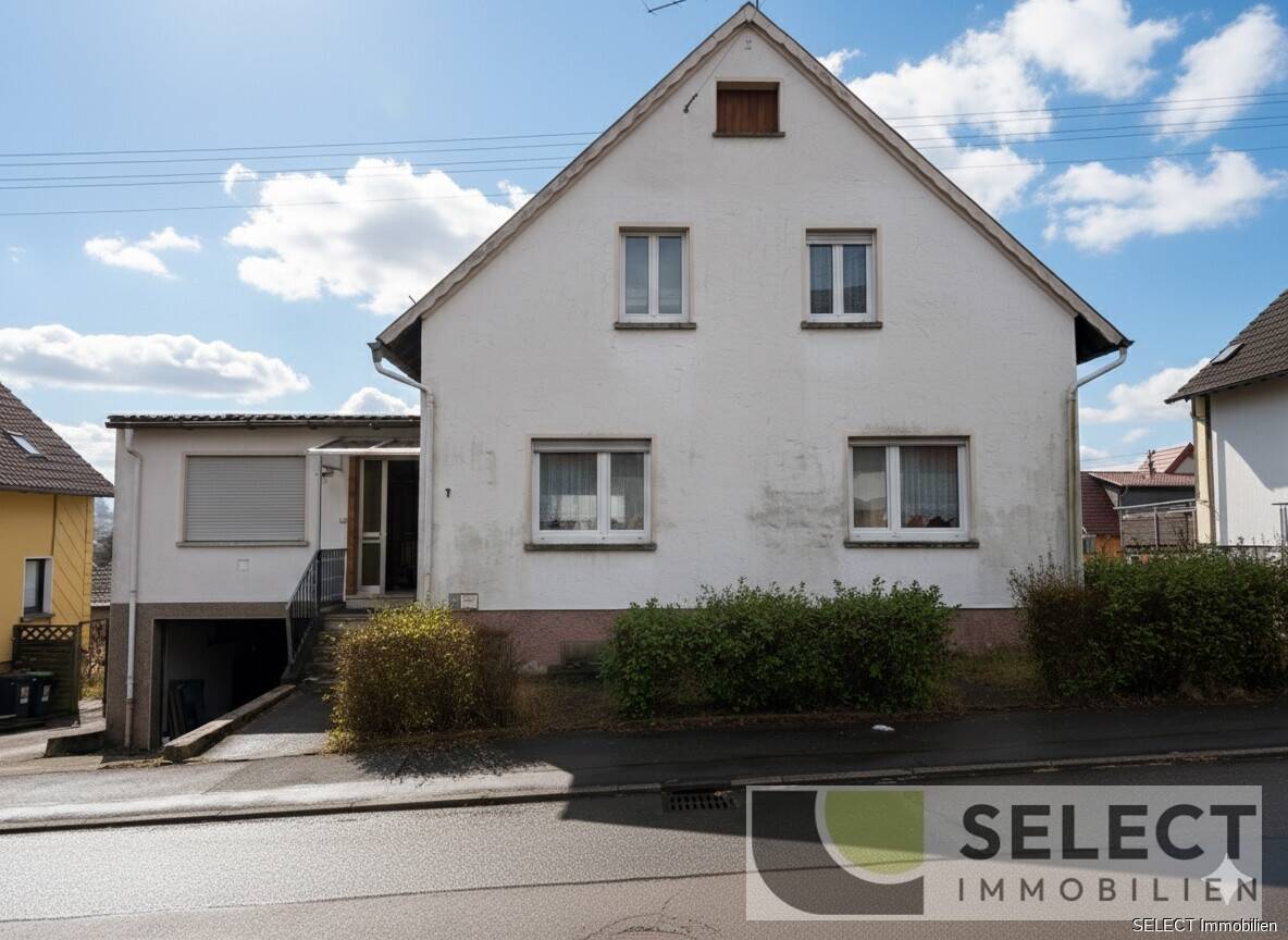 Freistehendes Ein- bis Zweifamilienhaus mit Garten und Garage, 66564 Ottweiler