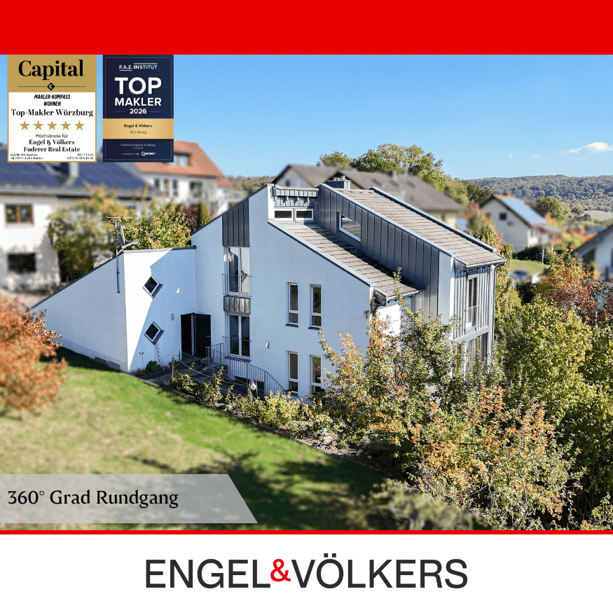 Natürlich wohnen, stilvoll leben – Hochwertiges Architektenhaus in Gössenheim, 97780 Gössenheim