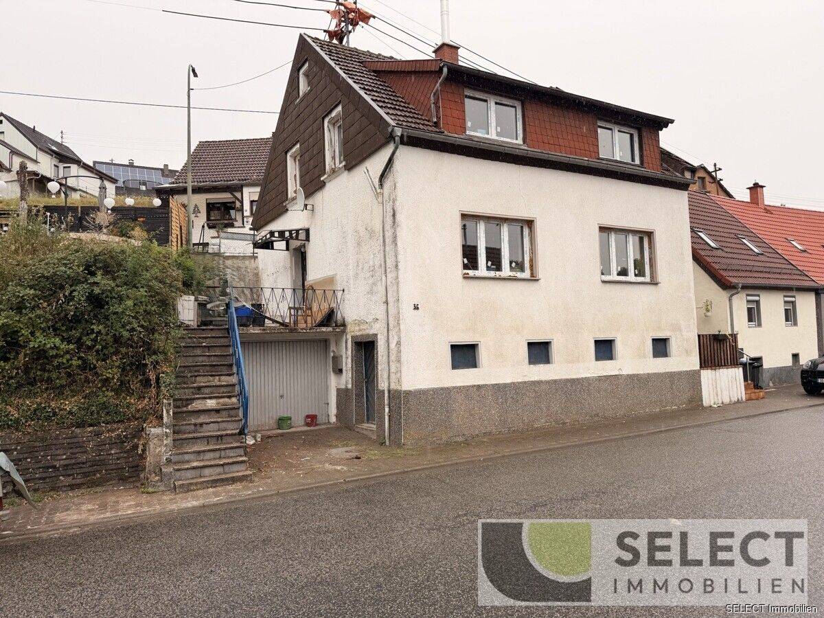 Aus Bankverwertung! Einfamilienhaus für Handwerker zur Fertigstellung in Eigenregie, 66903 Ohmbach