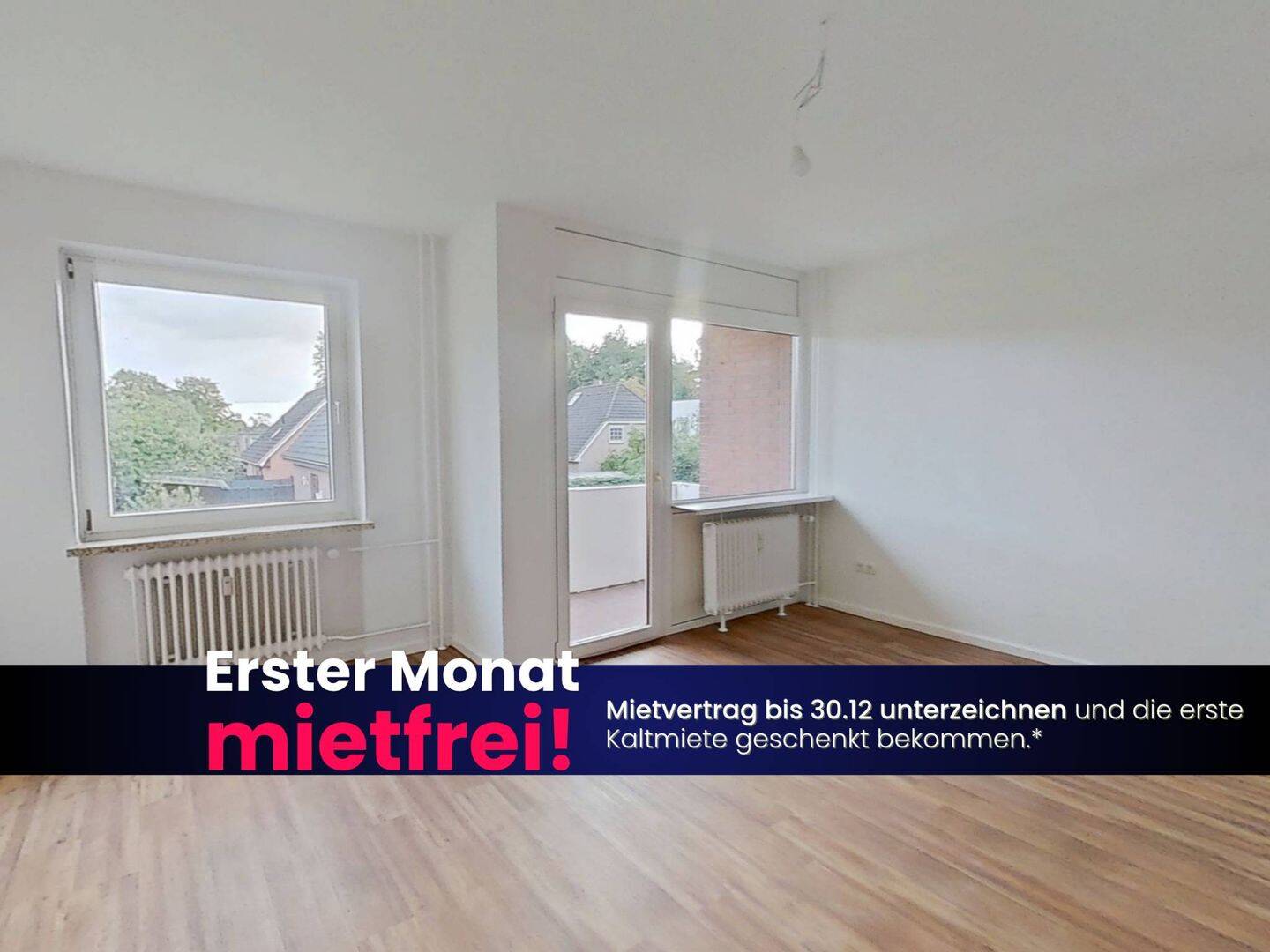 EINZUGSBONUS: Helle 1-Zi.-Whg. mit BALKON, 24768 Rendsburg