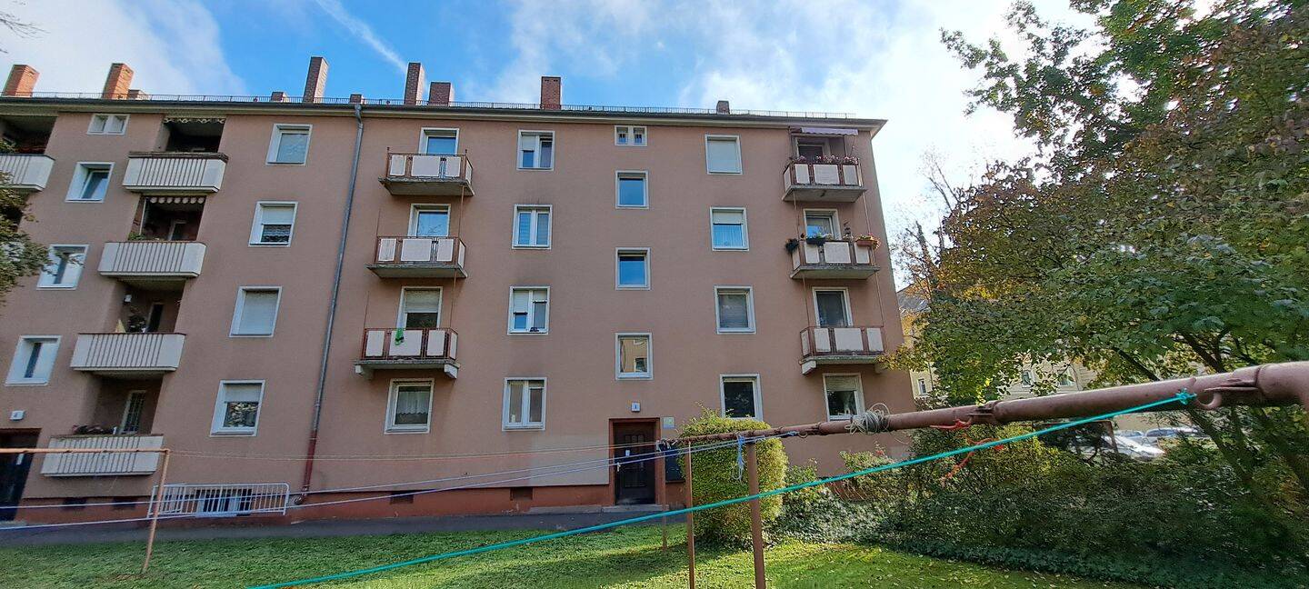 Gemütliche 1-Zimmer-Wohnung im Erdgeschoss in Gibitzenhof, Nürnberg, 90443 Nürnberg