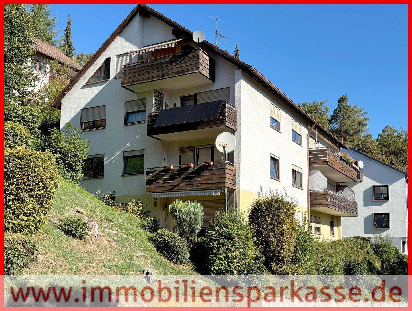 Lichtdurchflutete Wohnung mit Gestaltungsfreiraum und Garage!, 72202 Nagold