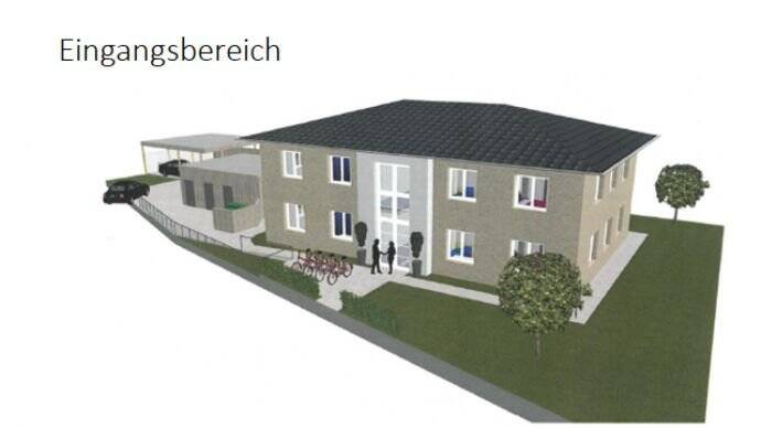 Achim – 3-Zimmer-Wohnung mit Terrasse und EBK  im 4 Parteien-Niedrigenergiehaus (Erstbezug!), 28832 Achim