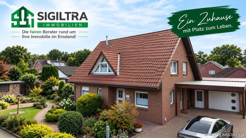 Viel Platz. Viel Grün. Provisionsfrei ins neue Zuhause. – Einfamilienhaus in Spahnharrenstätte, 49751 Spahnharrenstätte