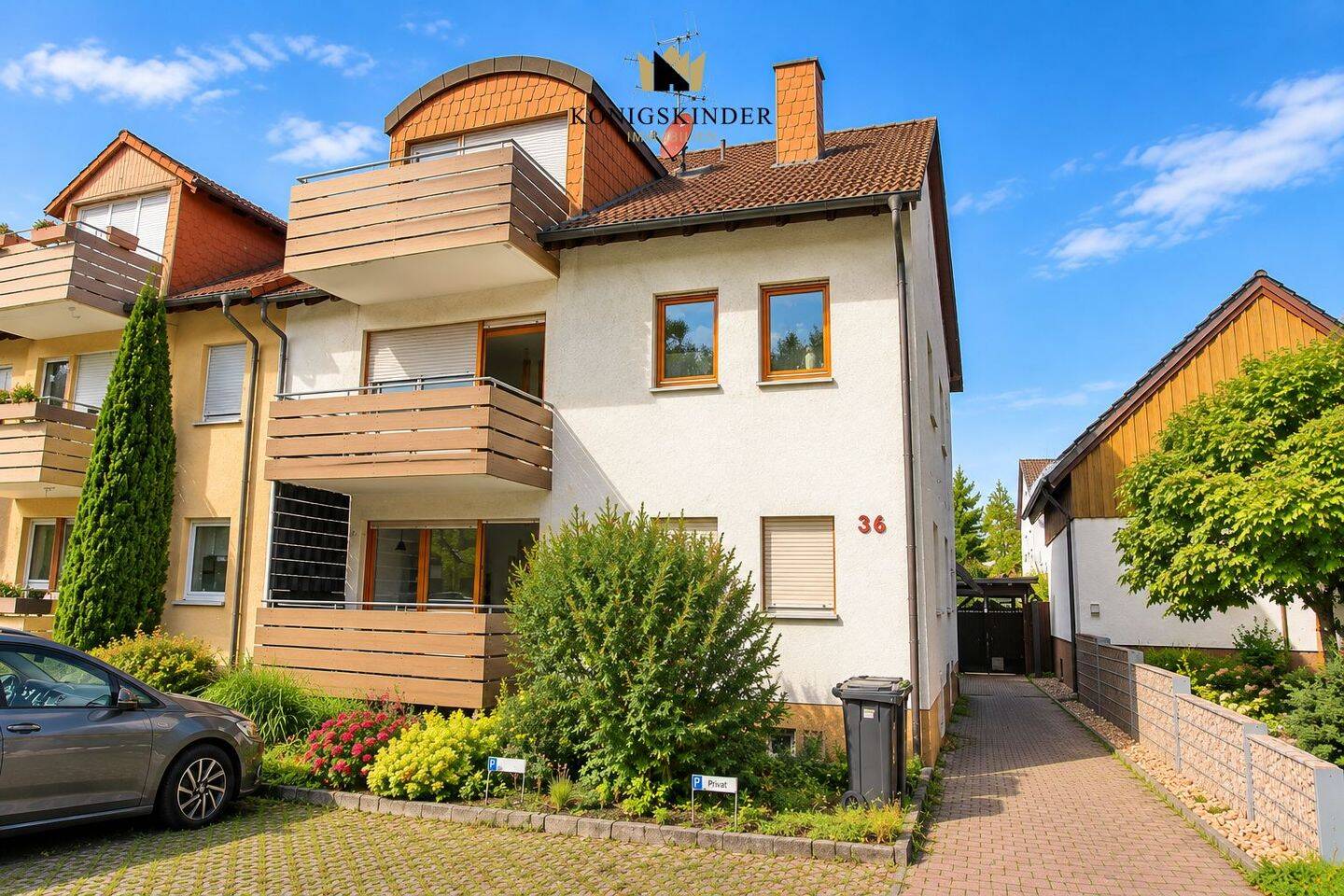 Sonnige Auszeit auf dem eigenen Balkon-charmantes Wohnen mit Stellplatz, 76287 Rheinstetten