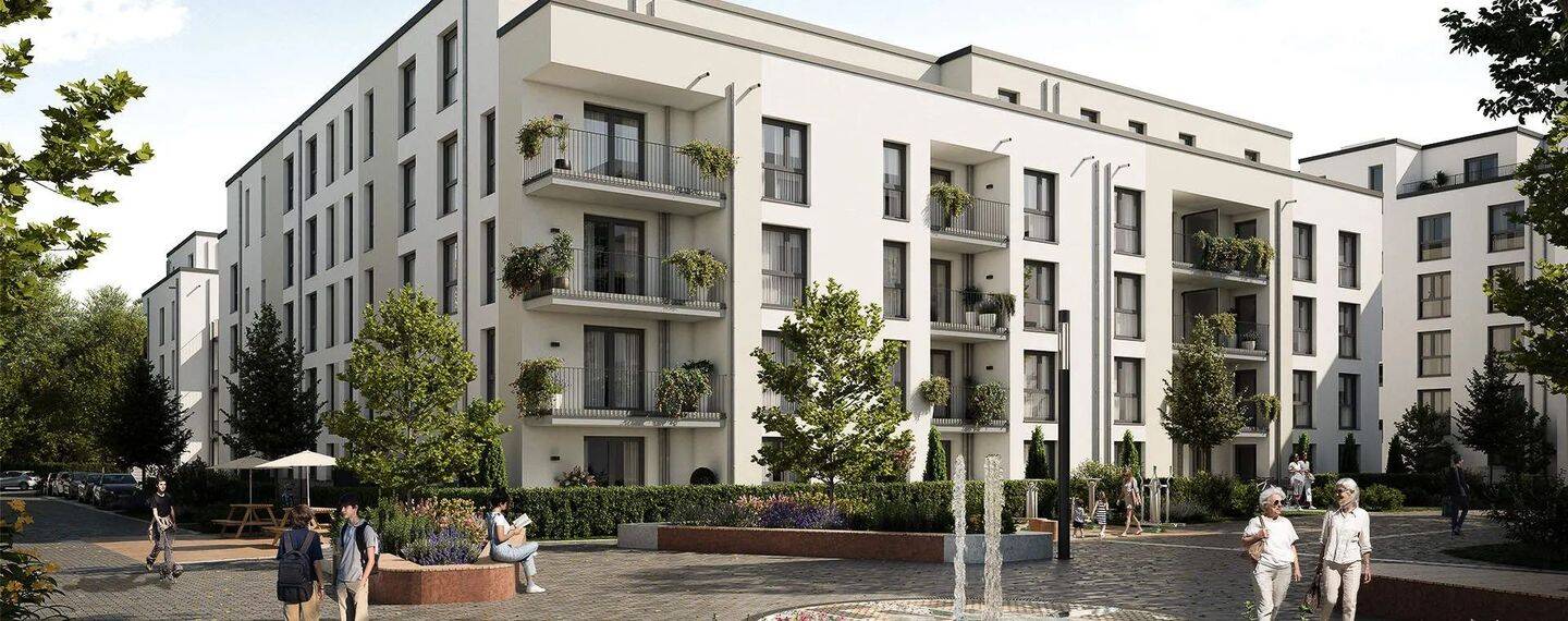 Exklusive 3-Zimmer-Neubauwohnung, Balkon & Tiefgarage, 40597 Düsseldorf (Benrath Hassels Urdenbach)