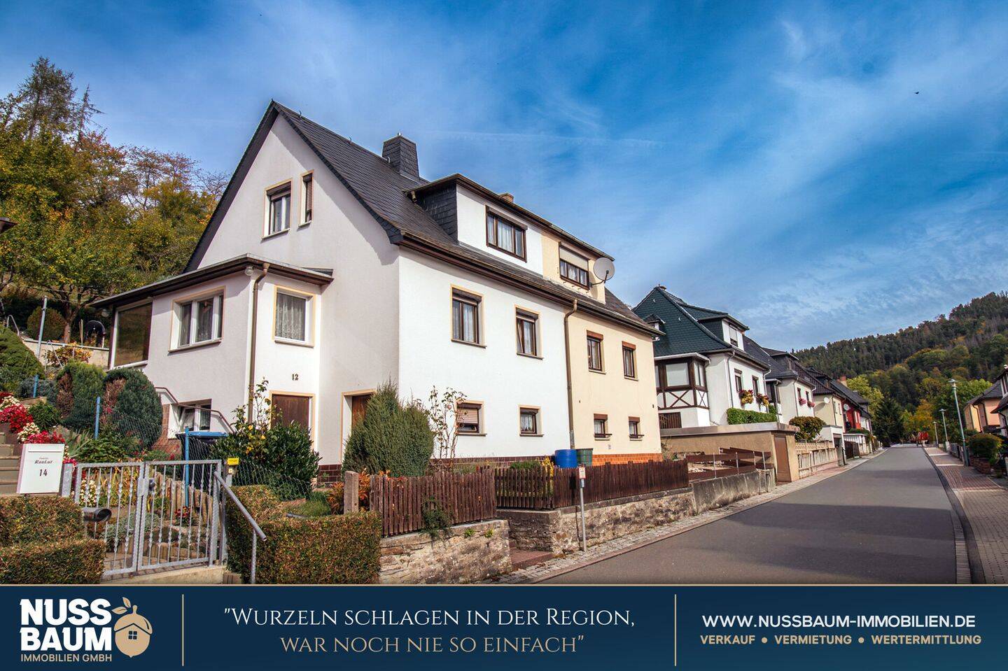 Charmante Doppelhaushälfte mit Garten und herrlichem Ausblick in Probstzella, 7330 Probstzella