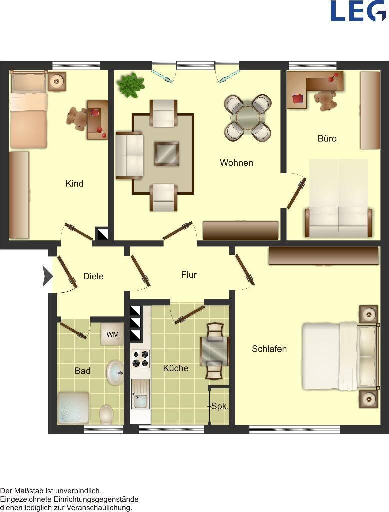 Ab Mitte November frei! 2-Zimmer Wohnung in Düsseldorf-Bilk, 40225 Düsseldorf (Bilk Flehe Oberbilk Wersten)
