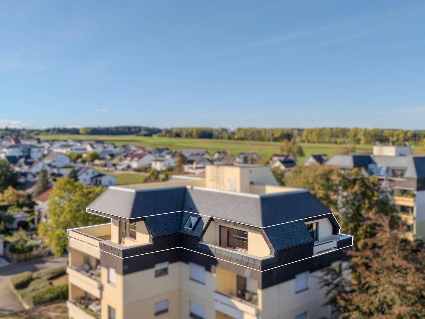 Penthouse-Wohnung mit Panoramablick, 78647 Trossingen
