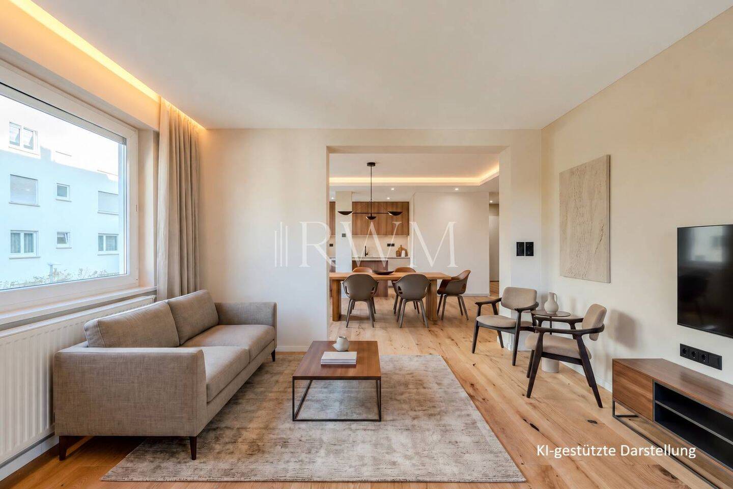 Hochwertig Wohnen nahe Killesbergpark: Teilsanierte 3-Zimmer-Wohnung mit Balkon und Garage, 70192 Stuttgart (Feuerbach Nord)
