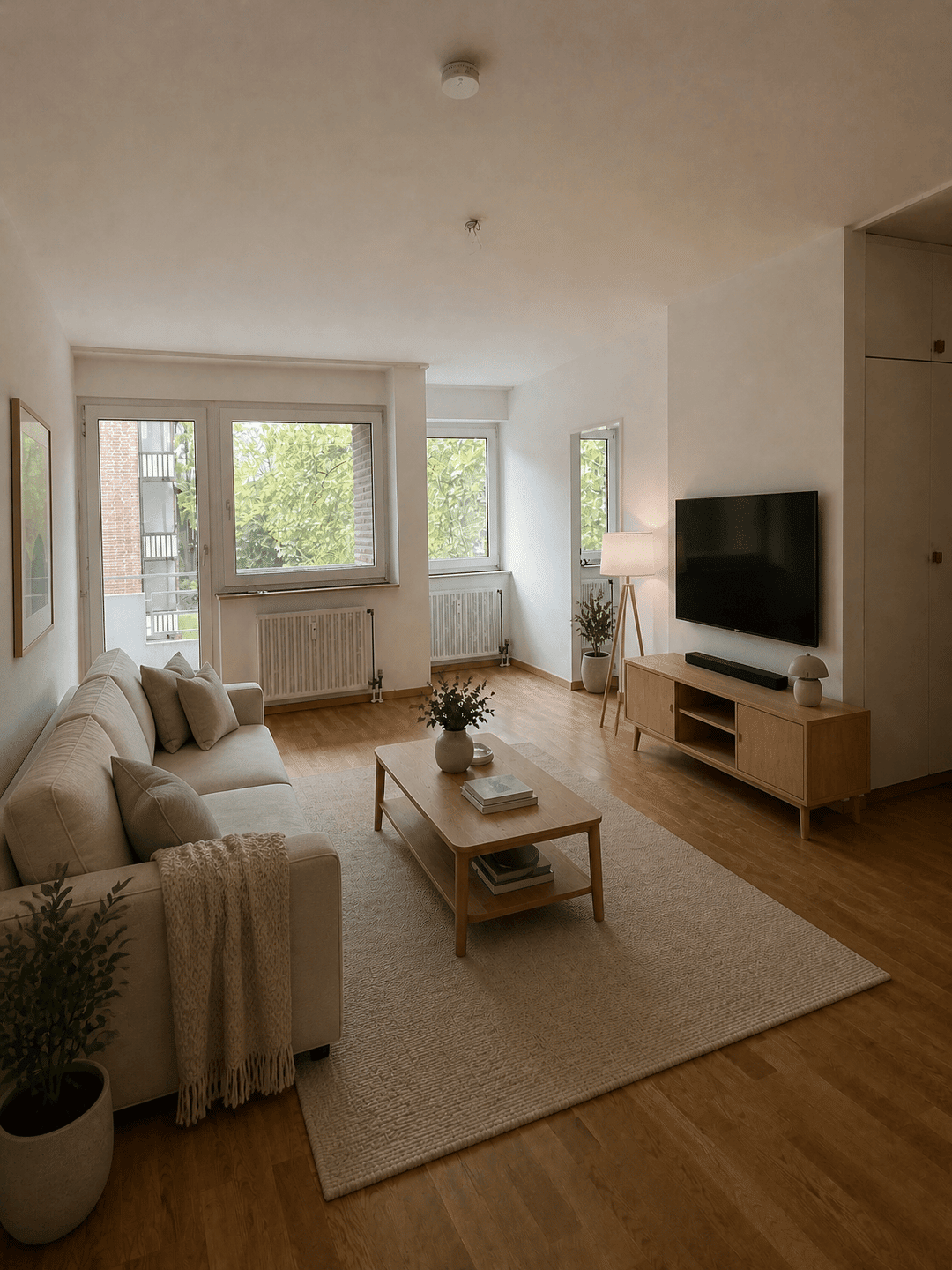 1-Zimmer-Wohnung mit Balkon in Düsseldorf-Eller – wahlweise mit Renovierung, 40231 Düsseldorf (Eller Lierenfeld)