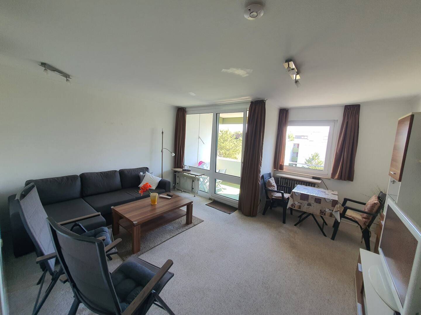 Möblierte 2-Zi.-Wohnung, Südbalkon, Sauna, Aubing, ab sofort, 81243 München (Aubing-Lochhausen-Langwied Pasing-Obermenzing)